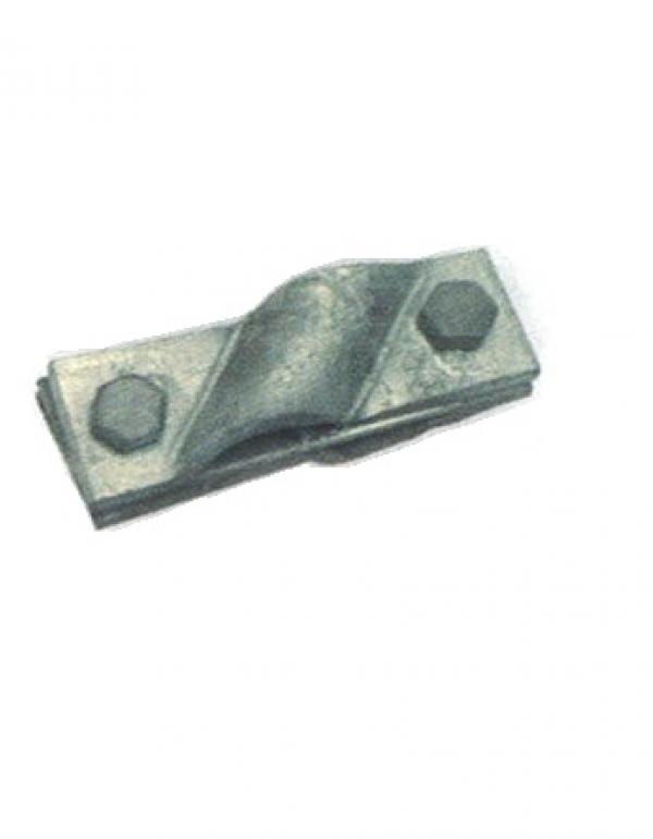 St/tZn round or stranded conductor to rod connector, code: 6208020