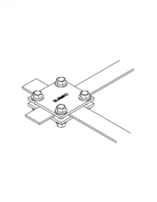 Χάλκινος σφιγκτήρας Υ/Σ, IEEE 837, σύνδεσης ταινιών πλάτους έως 40mm, κωδικός 6224401-71
