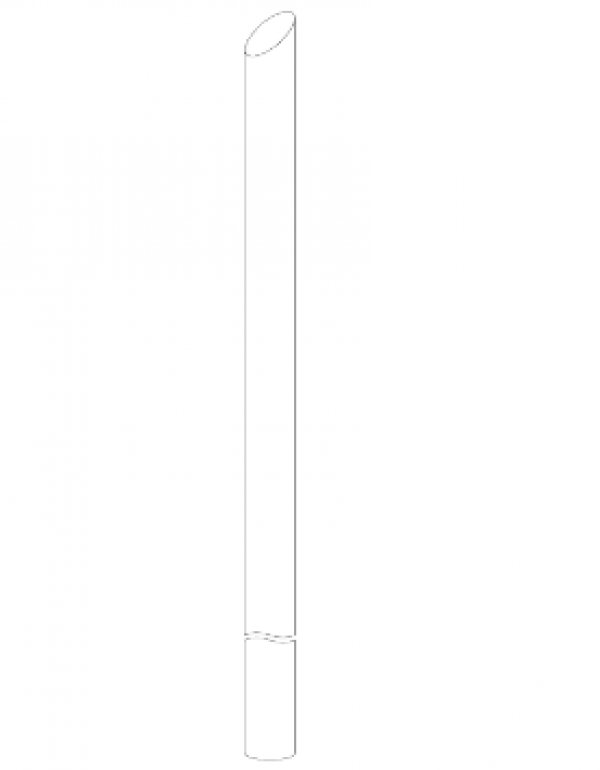 Ακίδα αλουμινίου Ø15x1500 mm , Κωδικός: 6440515