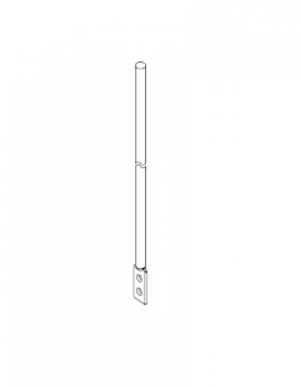 Ακίδα αλουμινίου Ø15x1000 mm, Κωδικός: 6441510