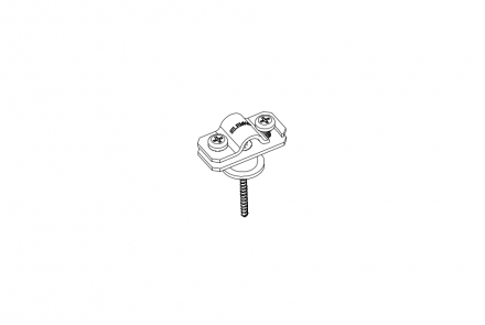 St/tZn fastener for Ø8–10 mm conductor, code 61 01 102