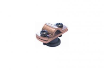 Copper fastener for Ø8–10 mm conductor, code 61 21 102