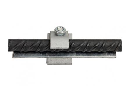 Clamp fastener for foundation earthing system, code 62 01 001