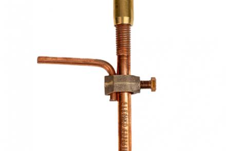 Copper alloy clamp for 5/8'' earth electrode, code 6330114-70