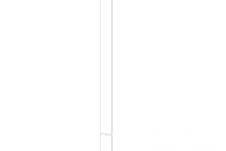 Ακίδα αλουμινίου Ø15x2000 mm , Κωδικός: 6440520