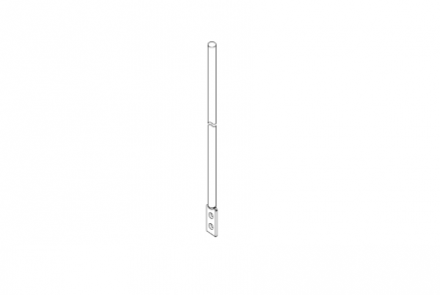 Ακίδα αλουμινίου Ø15x1500 mm, Κωδικός: 6441515